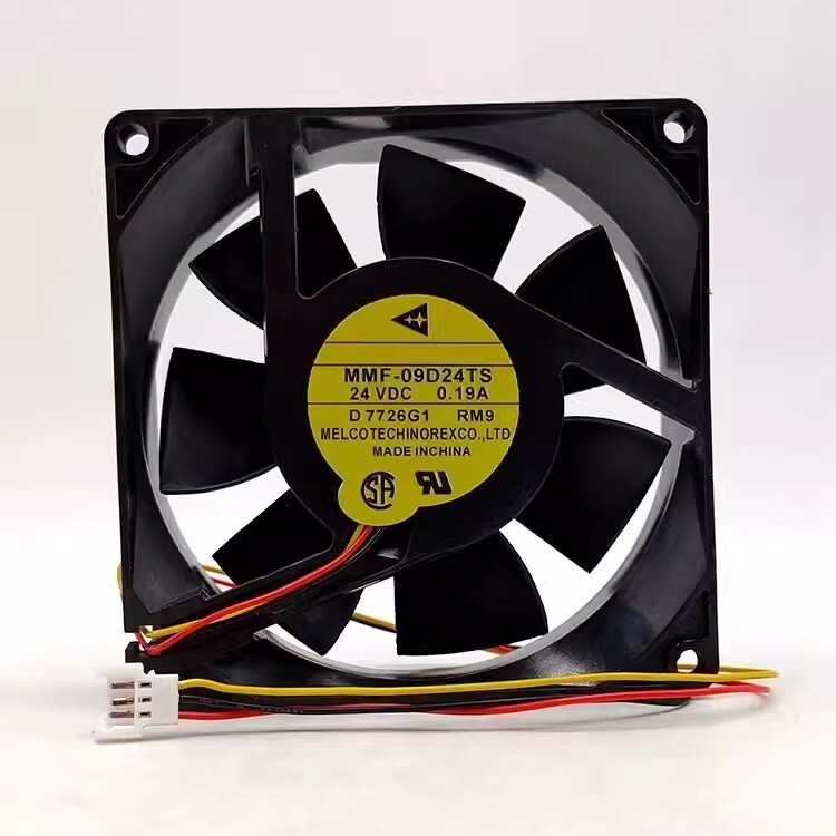 Mitsubishi MMF-09D24TS-RM9 DC24V 0.19A 3-Pin Inverter Cooling Fan