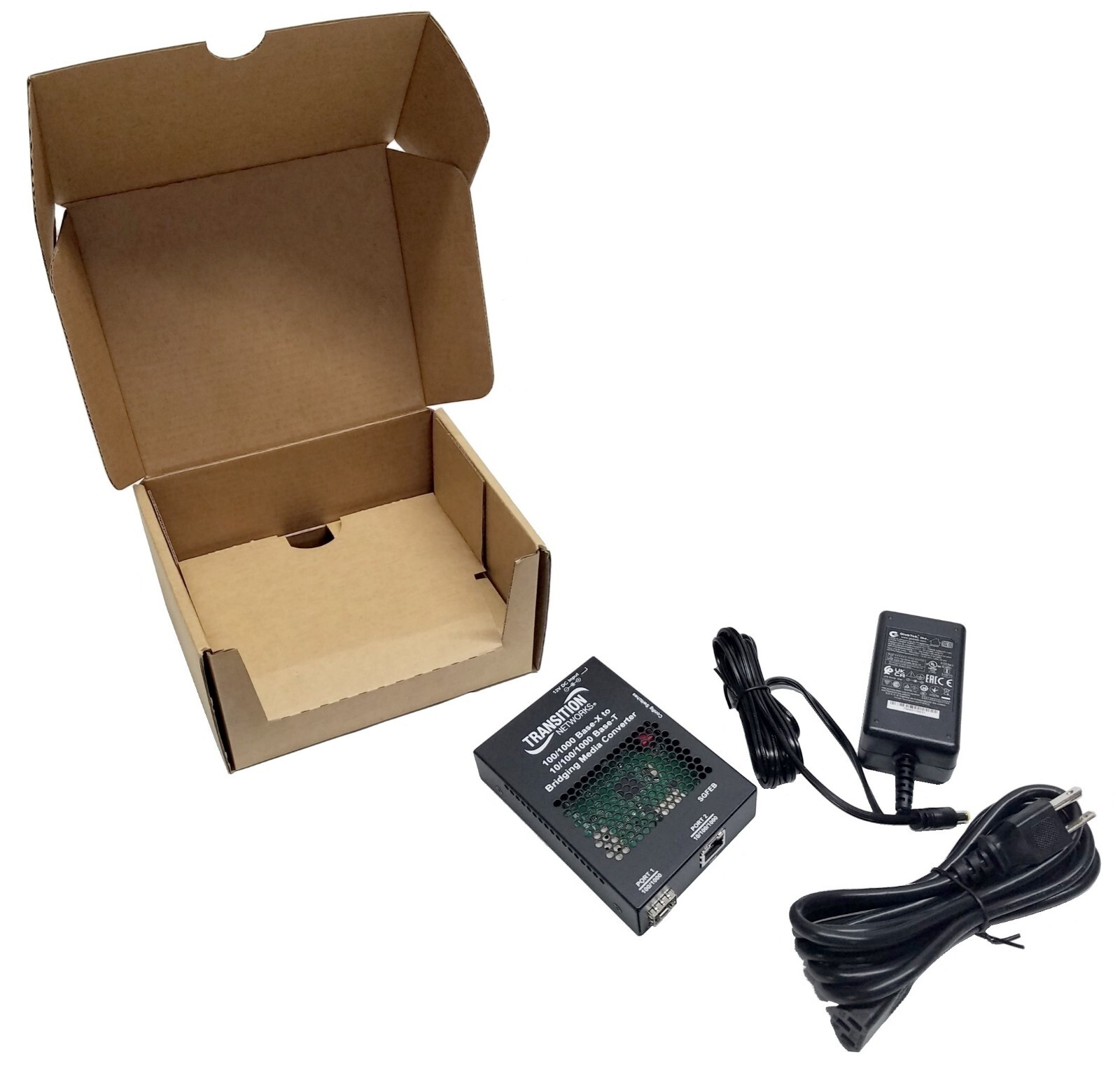 NEW Transition Networks SGFEB1040-130 Bridging Media Converter 1000 Base-T to X