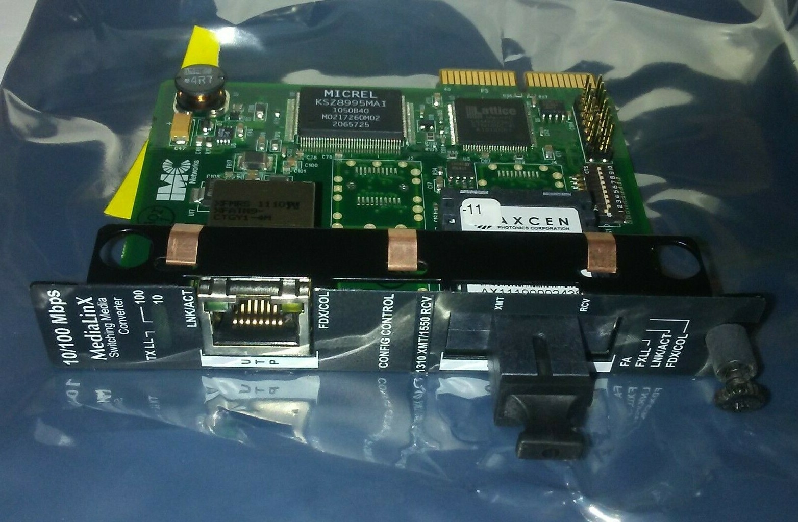 IMC Networks IMcV-MediaLinx TX/SSFX- SM1310-SC (1310xmt/1550rcv)  856-15731