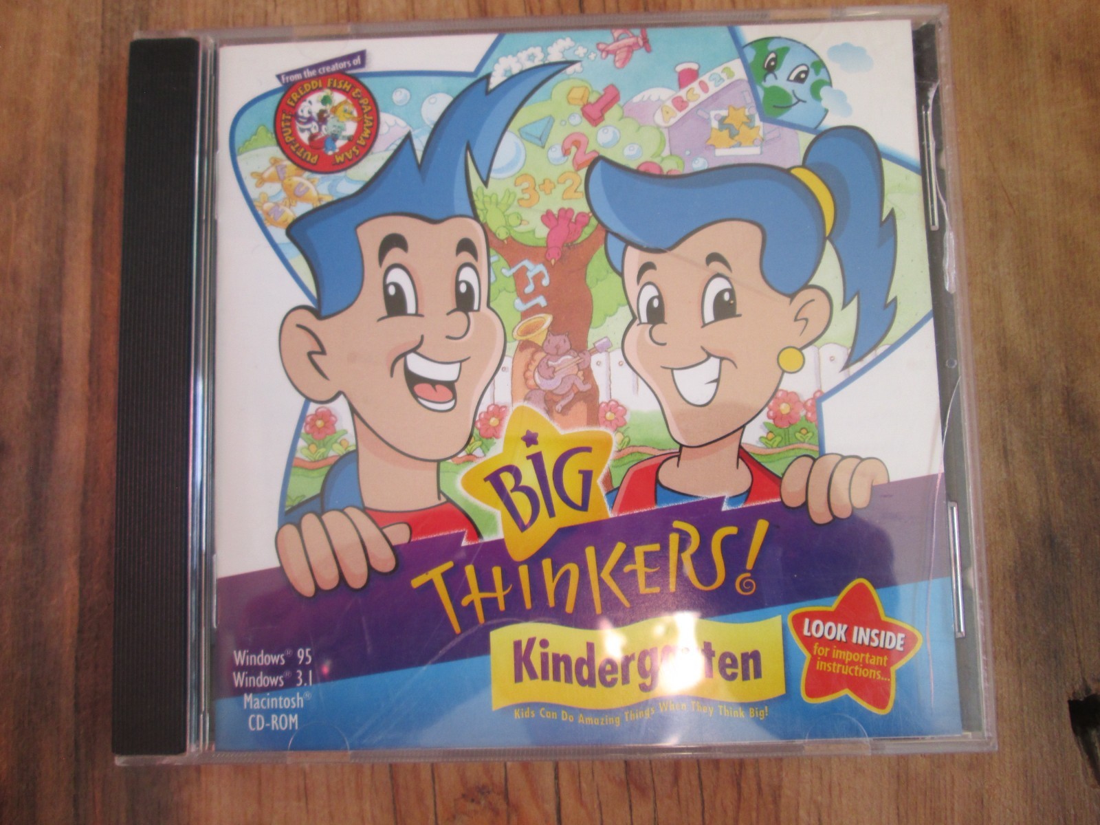 Humongous Big Thinkers Kindergarten CD-ROM Windows/Mac Interactive Learning