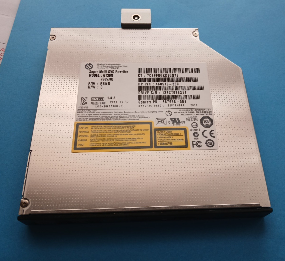 Genuine HP Model TS-L633 574285-FC1 DVD+/-RW SATA Optical  gt30n gt50n gt80n 