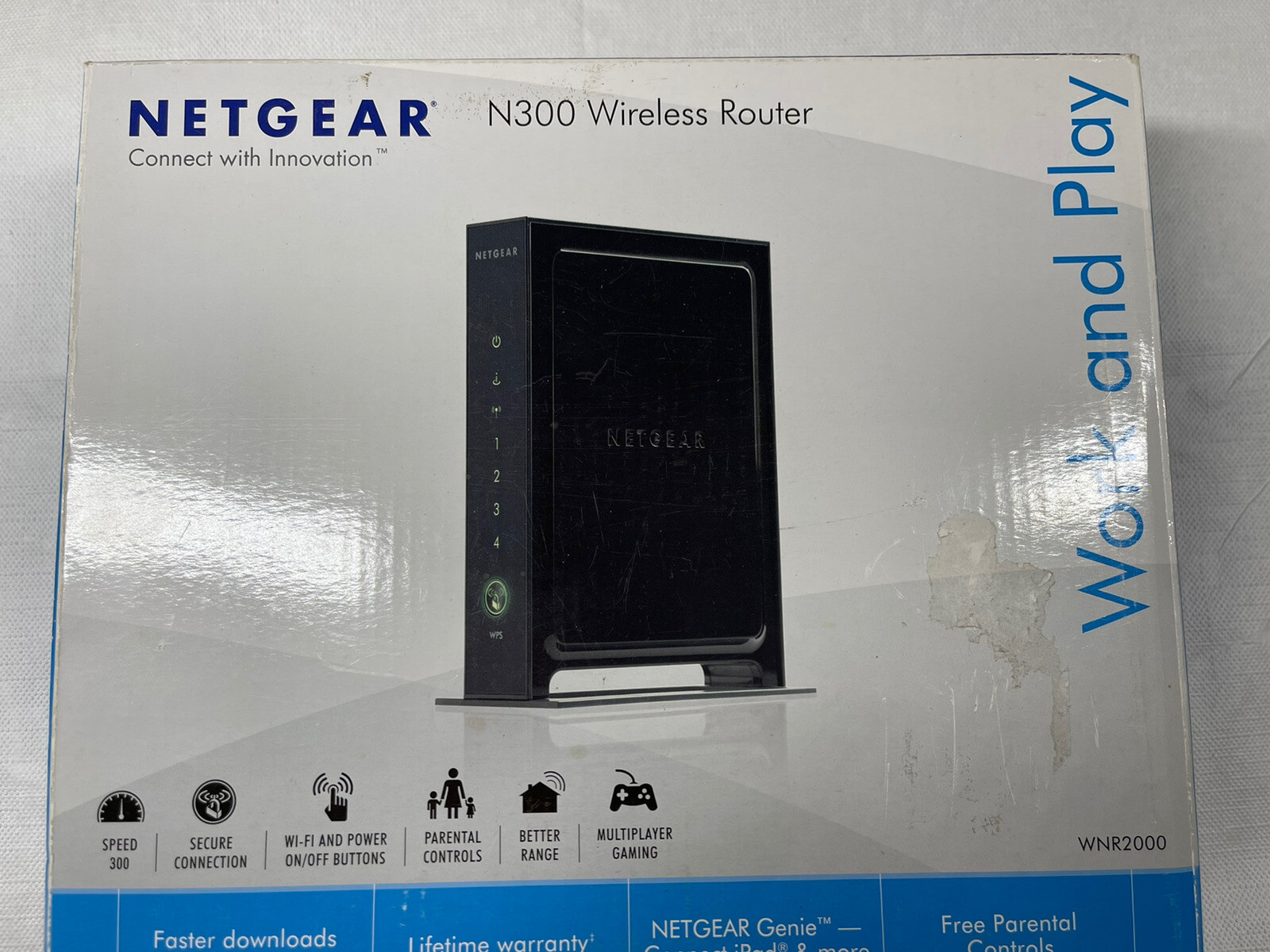 Netgear N300 Wireless Router WNR2000V3 CD less Installation