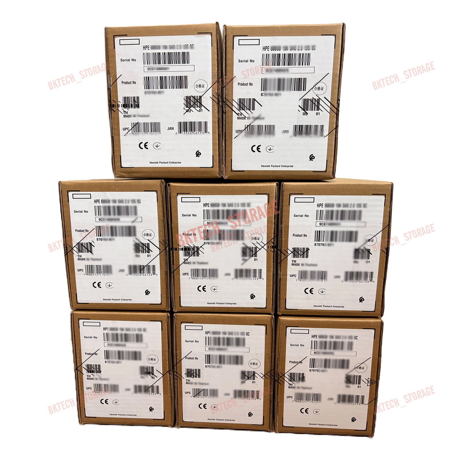 HPE 4TB 820194-002 869726-001 7.2K RPM SAS 3.5" LFF 12G HDD Hard Drive NEW