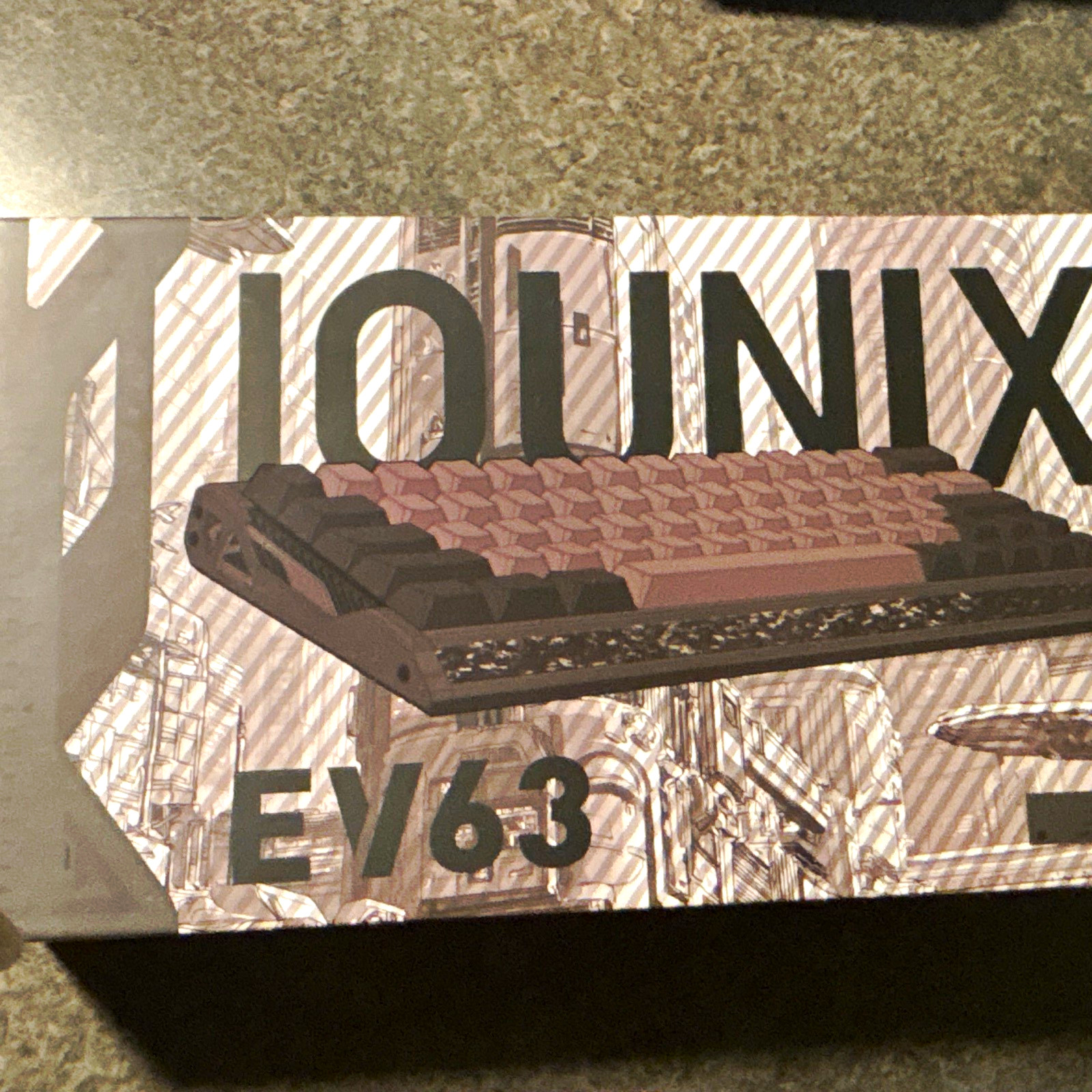 IQUNIX EV63 Hall Effect AI Keyboard - Silver Knight Magnetic X Ultra - Brand New