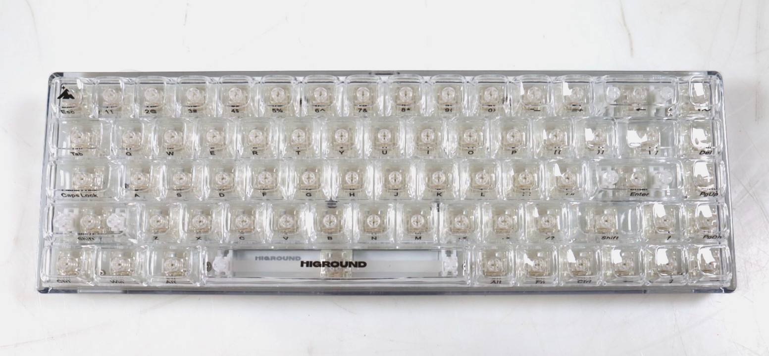 Higround HG68 Basecamp 65 Keyboard OPAL White Mechanical Keyboard