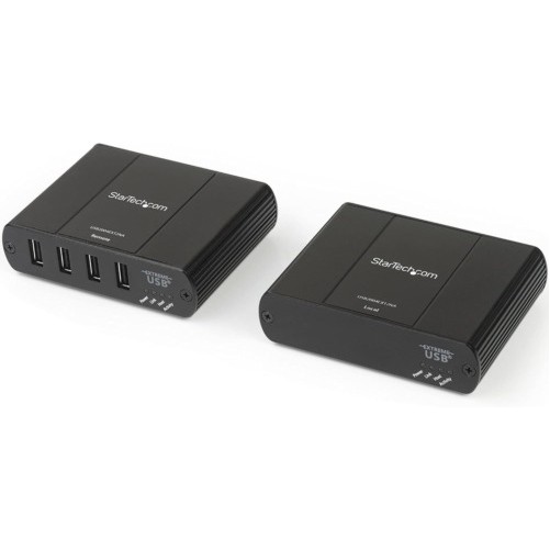Startech USB2G4LEXT2NA 4 PORT USB 2.0 EXTENDER HUB USB-A OVER CAT5/6 ETHERNET RJ