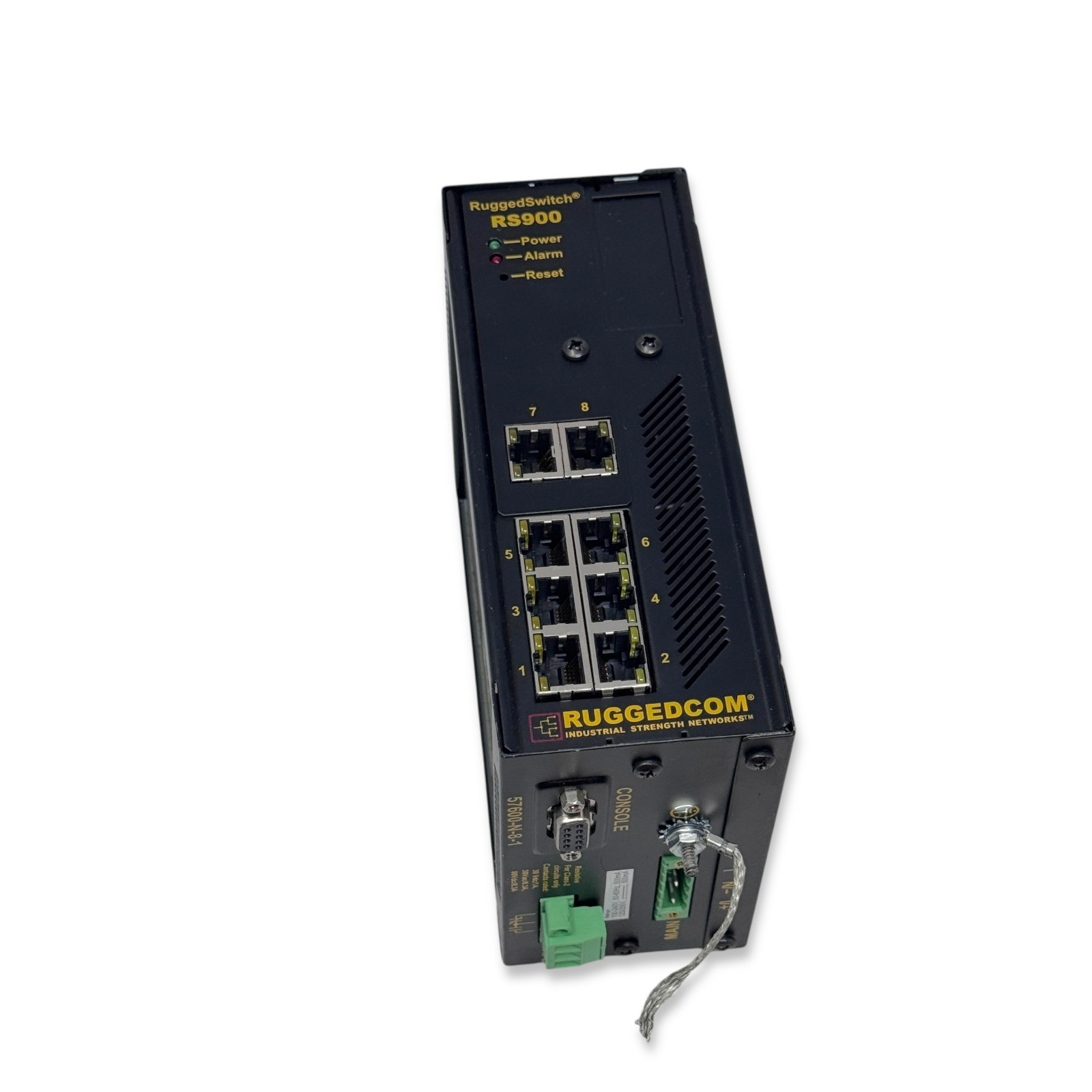 RuggedCom RuggedSwitch RS900 Managed Industrial Ethernet Switch RS900-HI-P-TX-TX