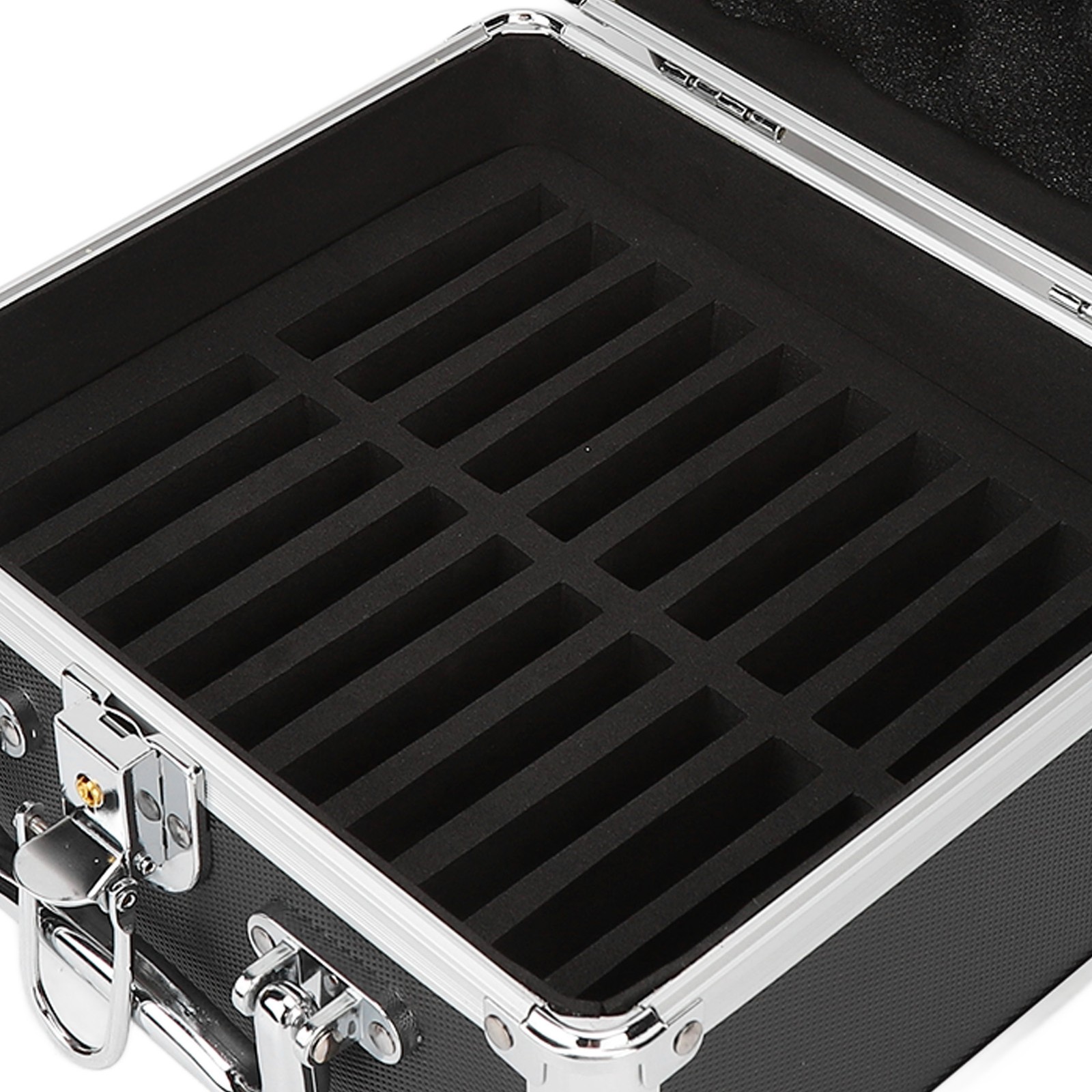 2.5in Hard Drive Storage Box 20 Bays Double Protection Convenient Handle Hard