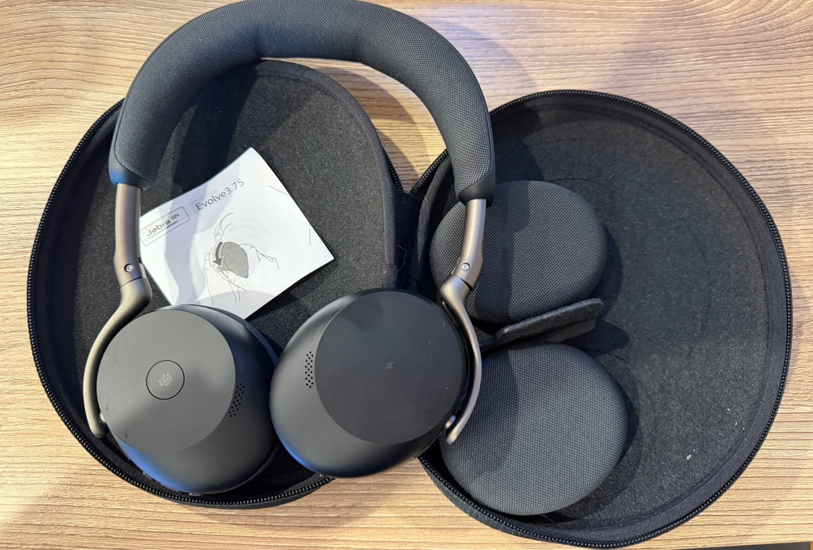 Jabra Evolve3 75 Wireless Bluetooth Headset USB-C Dongle