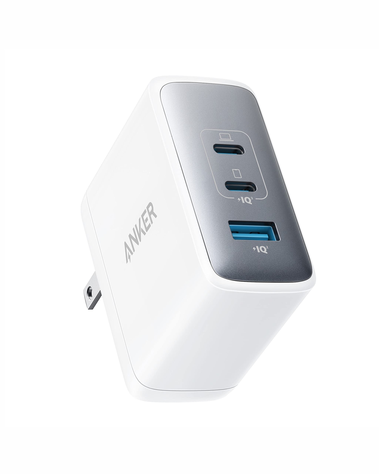 Anker 736 Charger Nano II 100W USB Fast Charger AC Adapter White  NEW