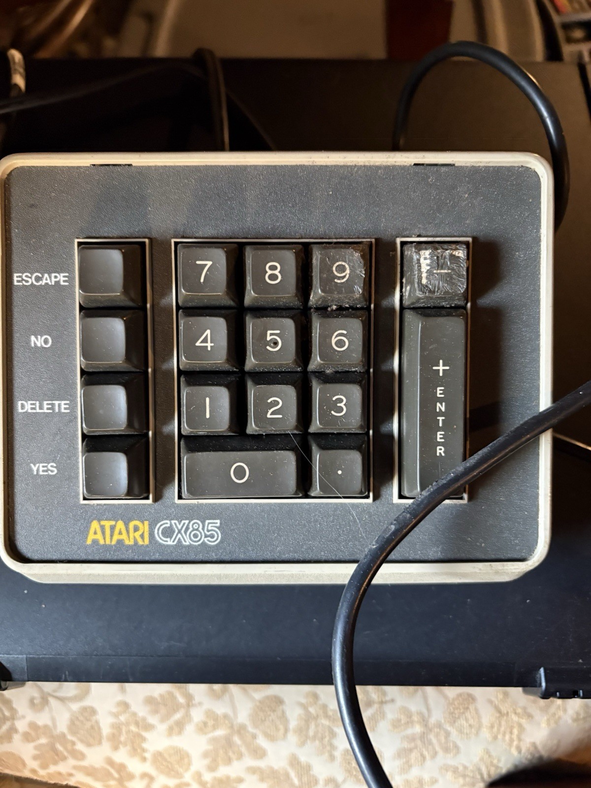 Atari CX85 Numeric Keypad - Untested has damage 