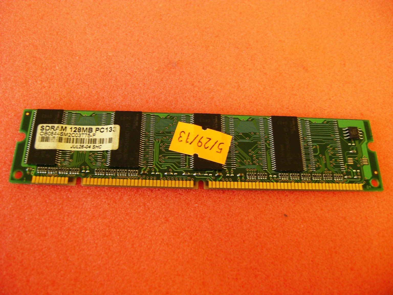SDRAM 128MB PC133 Memory OB0844SM2C03T75-F