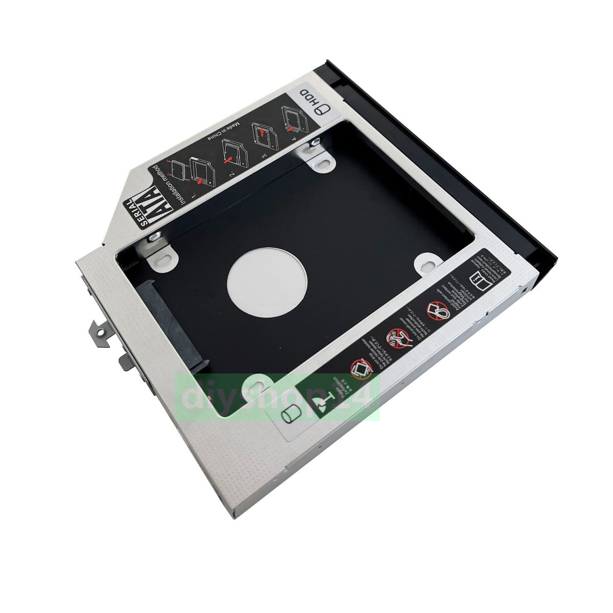 Bezel Cover 2nd 2.5 HDD SSD Caddy Frame for HP EliteBook 8560w 8570w 8760w 8770w