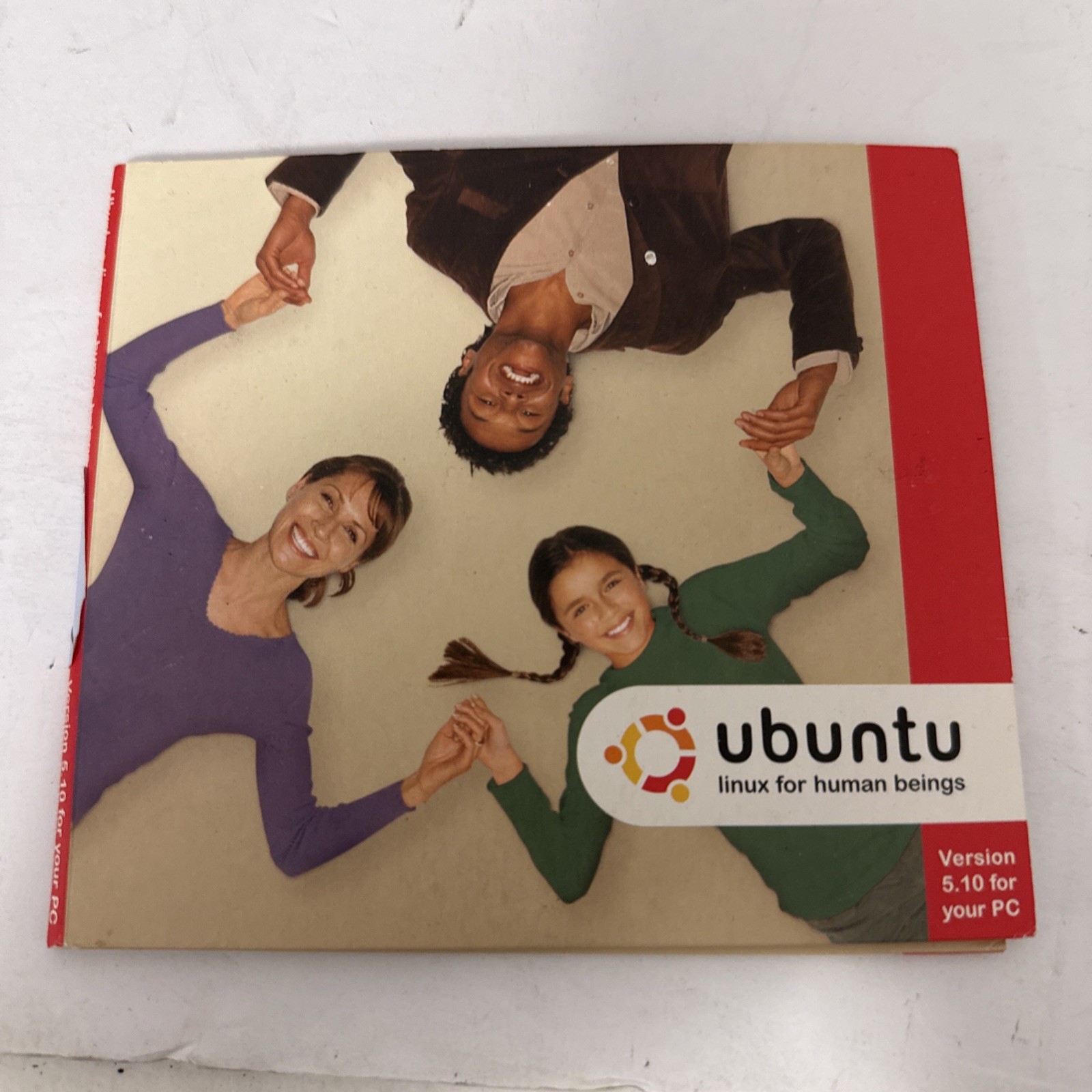 Rare Ubuntu Linux 5.10 PC Edition Vintage Linux for Human Beings