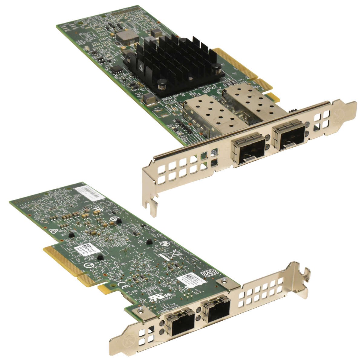 DELL BroadCom 57412 Network Card 2x10GbE Port PCIe 0GMW01 FP