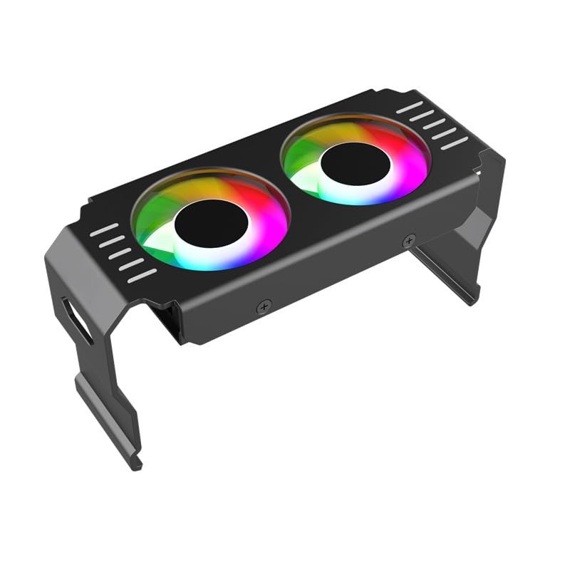 ARGB DDR Memory Cooler,Computer Memory Radiator,PWM Temperature Control