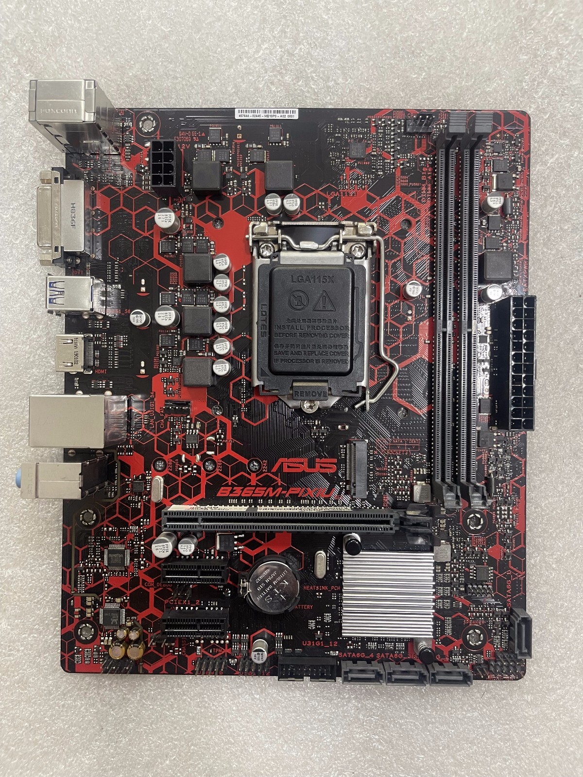 ASUS B365M-PIXIU Motherboard LGA1151 Chipset Intel B365 DDR4 DVI VGA HDMI