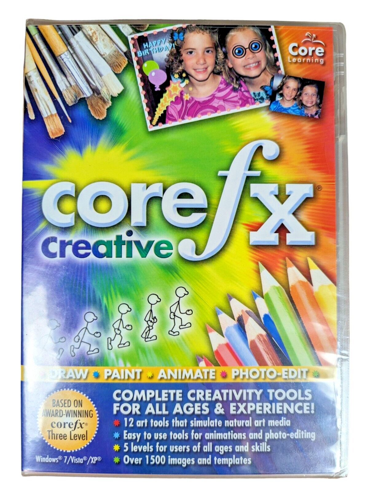 Core Learning Core Creative FX Art Software PC CD ROM Software - New Sealed
