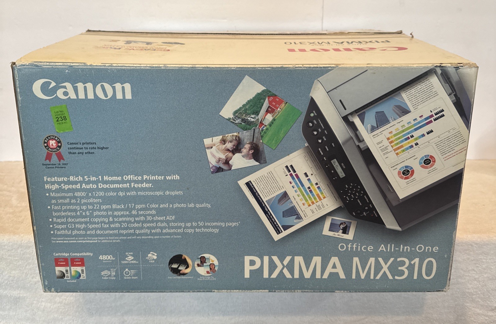 Canon PIXMA MX310 All-In-One Inkjet Printer 5 in 1 High Speed 4800 dpi New