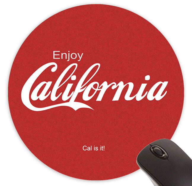 ROUND MOUSE PAD, Desktop Fabric Mouse Pad Unique Designs and Patterns 7.5"