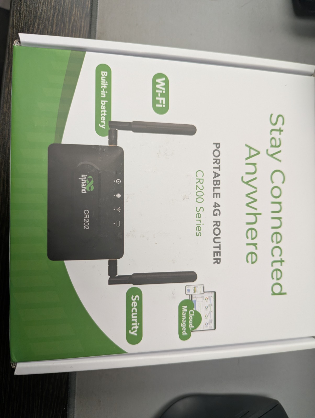 InHand CR202 Portable 4G LTE CAT6 Wifi Travel Router CR200 Series  *NEW OPEN BOX