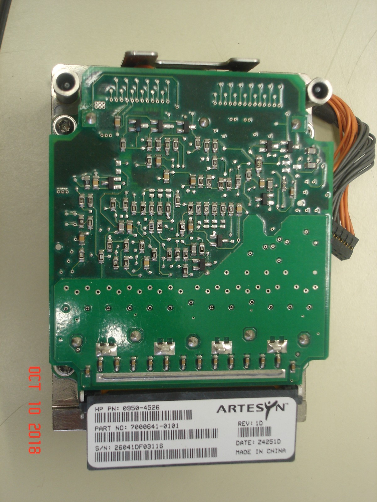 0950-4526 LOW VOLTAGE VRM FOR HP RP74XX/84XX ITANIUM CPU'S   NO CPU INCLUDED 