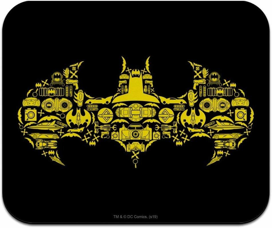 Rubber Mouse Pad Batman Logo Non-Slip 5mm Thickness Colorful,