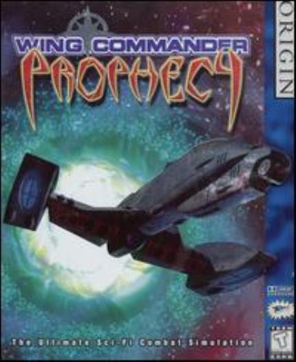 Wing Commander Prophecy PC CD pilot space ship Kilrathi alien war combat game