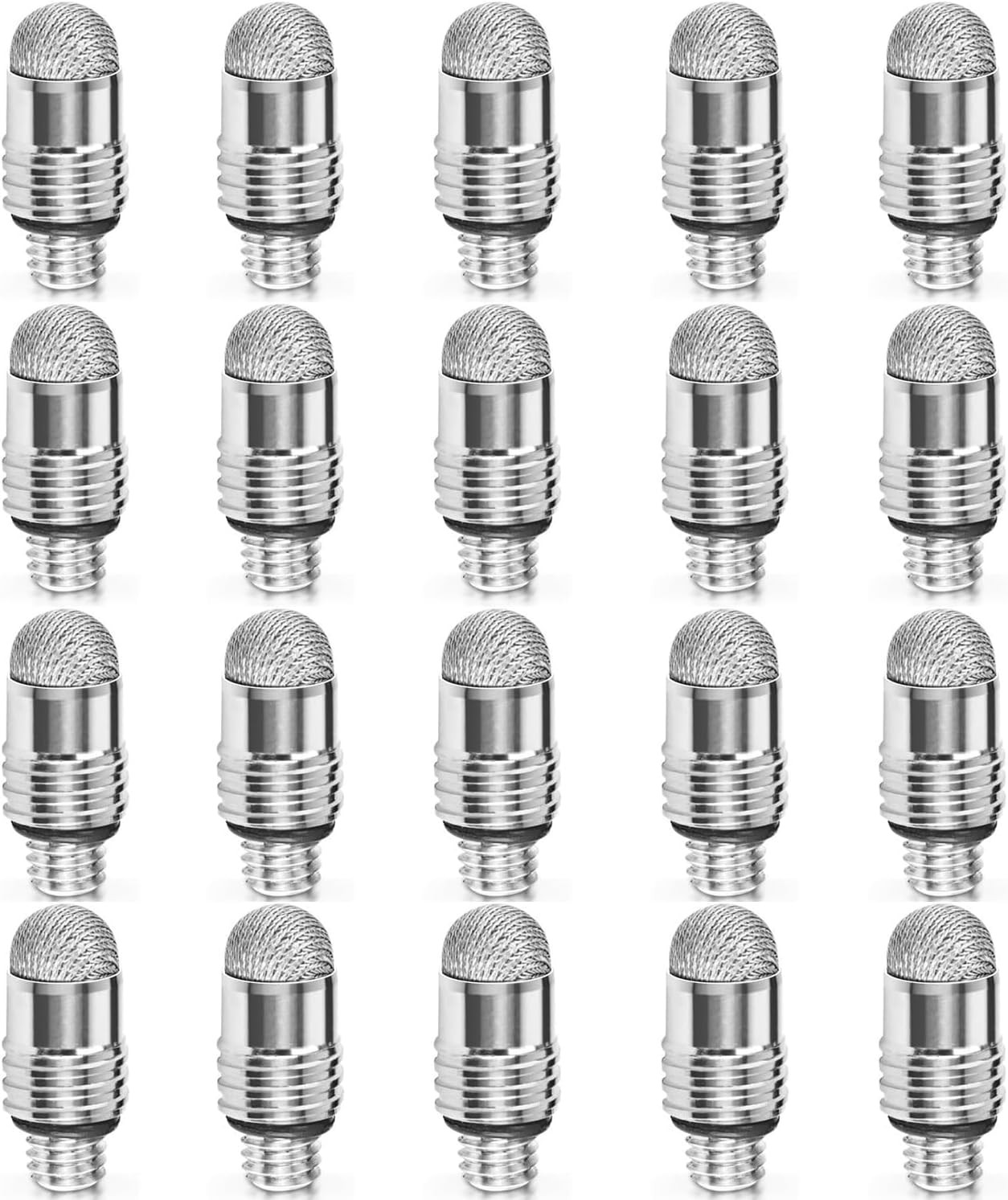 Mesh Fiber Tips (10 Pack) GUUGEI Stylus Pen Replacement Tips Suitable for capaci