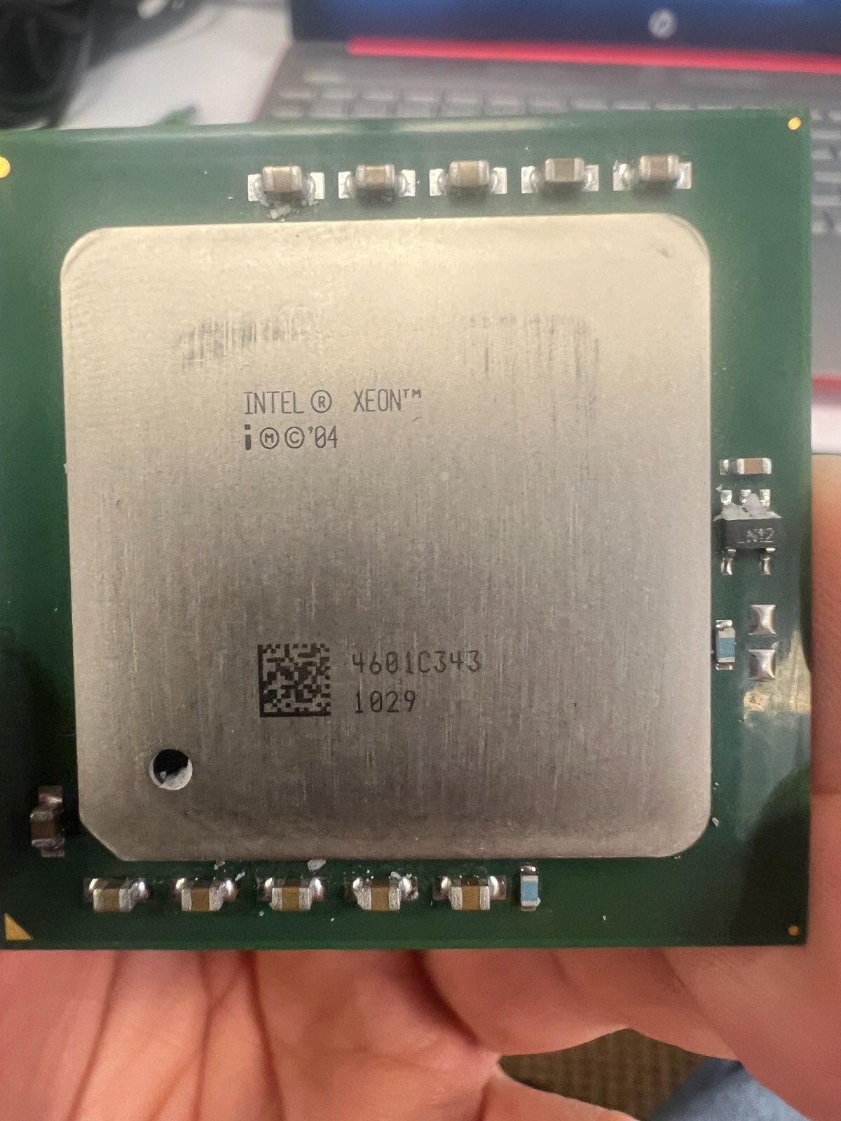 Intel Xeon 2.8 GHz LOT OF 2 (BX80546KG2800FP) Processor (SL7ZG)