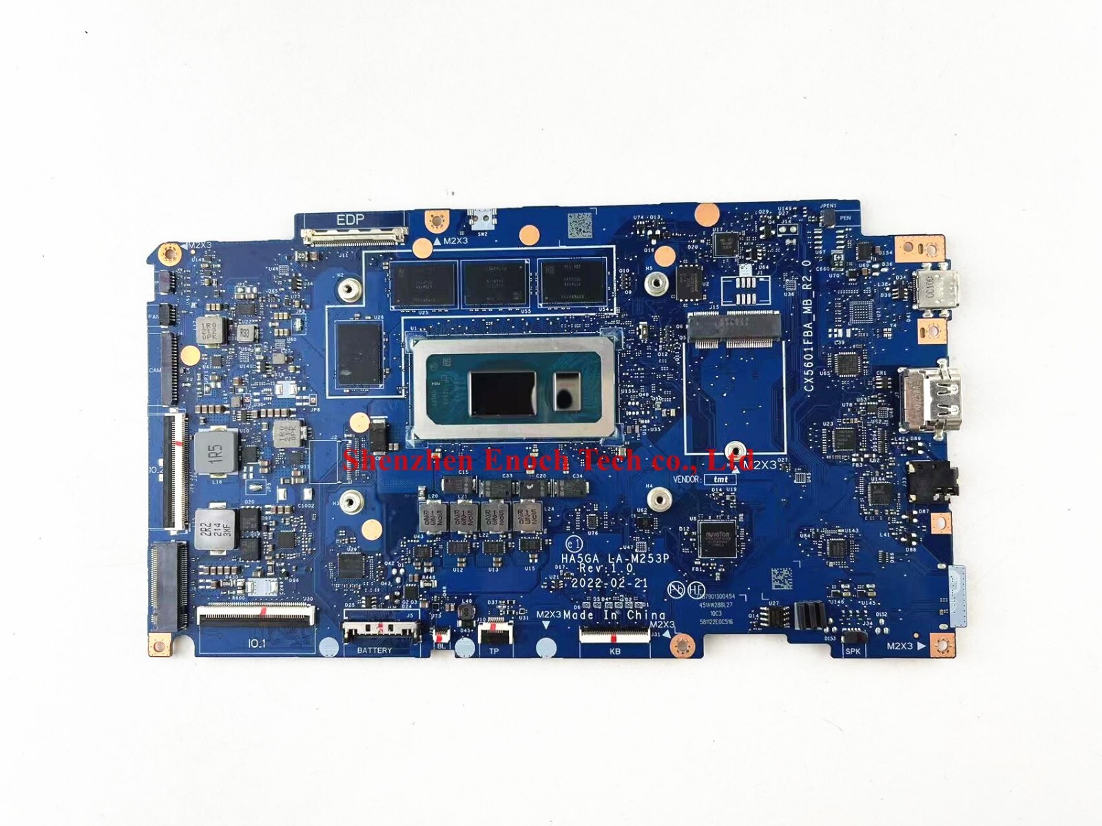 FOR ASUS CX5601FBA Main board Laptop Motherboard HA5GA LA-M253P W/ I3-1215U CPU