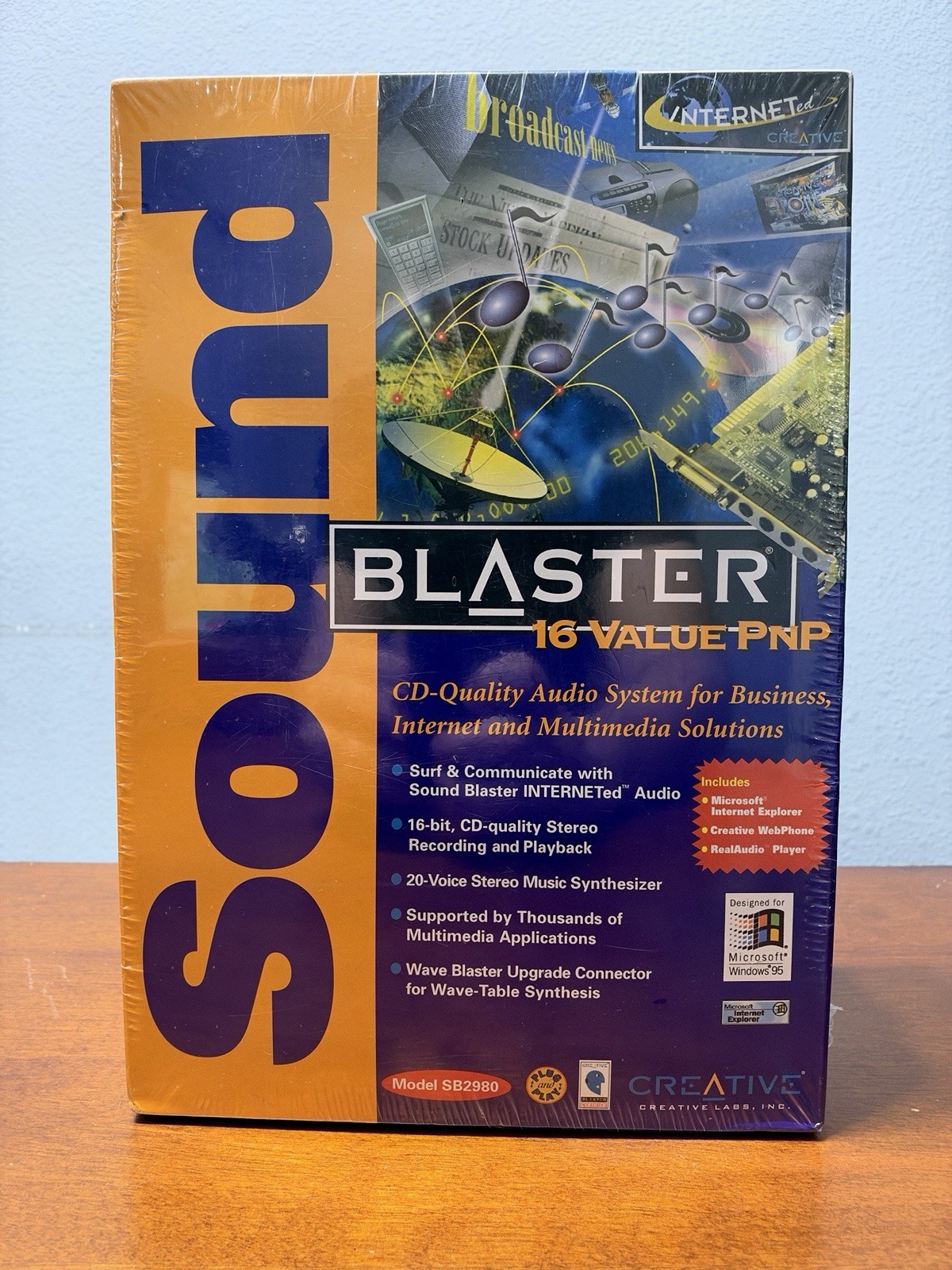 Creative Labs Sound Blaster 16 Value PnP SB2980
