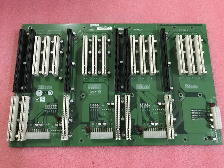 PCI-18SQ-RS-R40 REV:4.0   Industrial Base Board  IEI