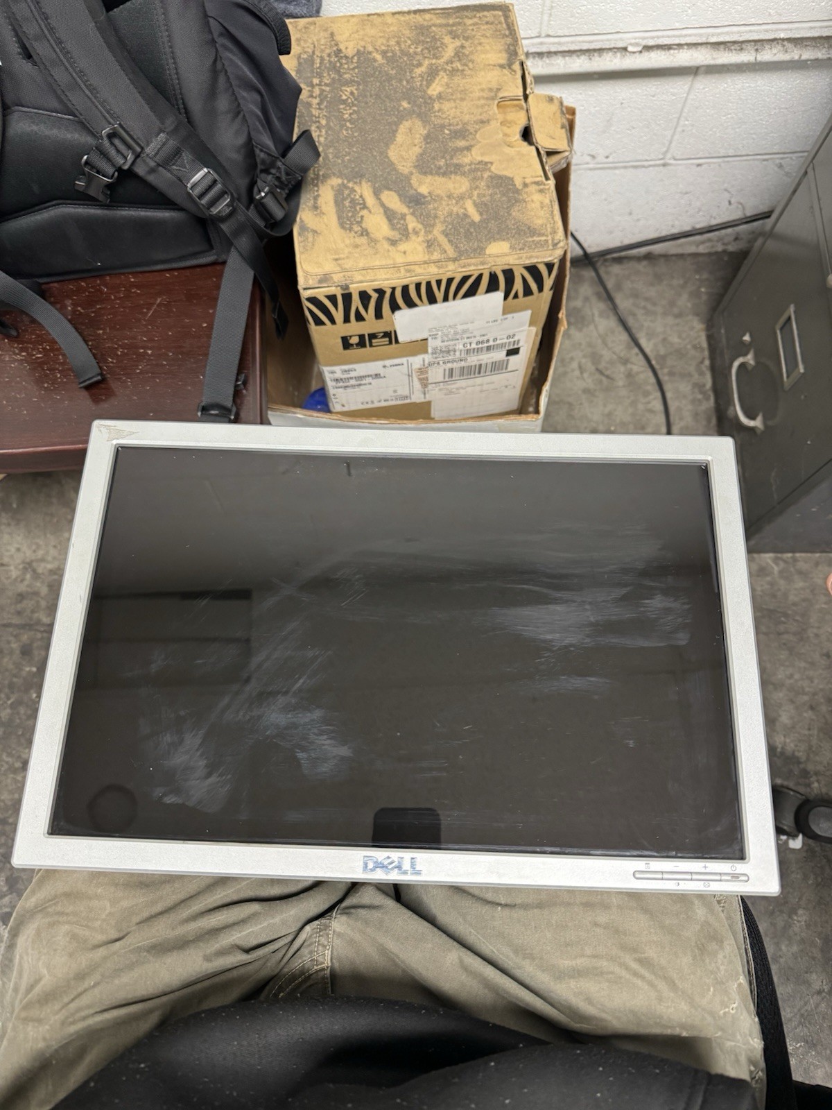 Dell 17-inch LCD Monitor SE178WFPc No Stand Tested Working No Power Cord