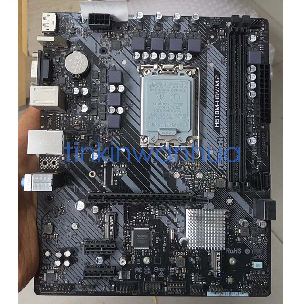 For ASRock H610M-HDV/M.2 LGA1700 DDR4 1×M.2 4×SATAIII Micro ATX Motherboard