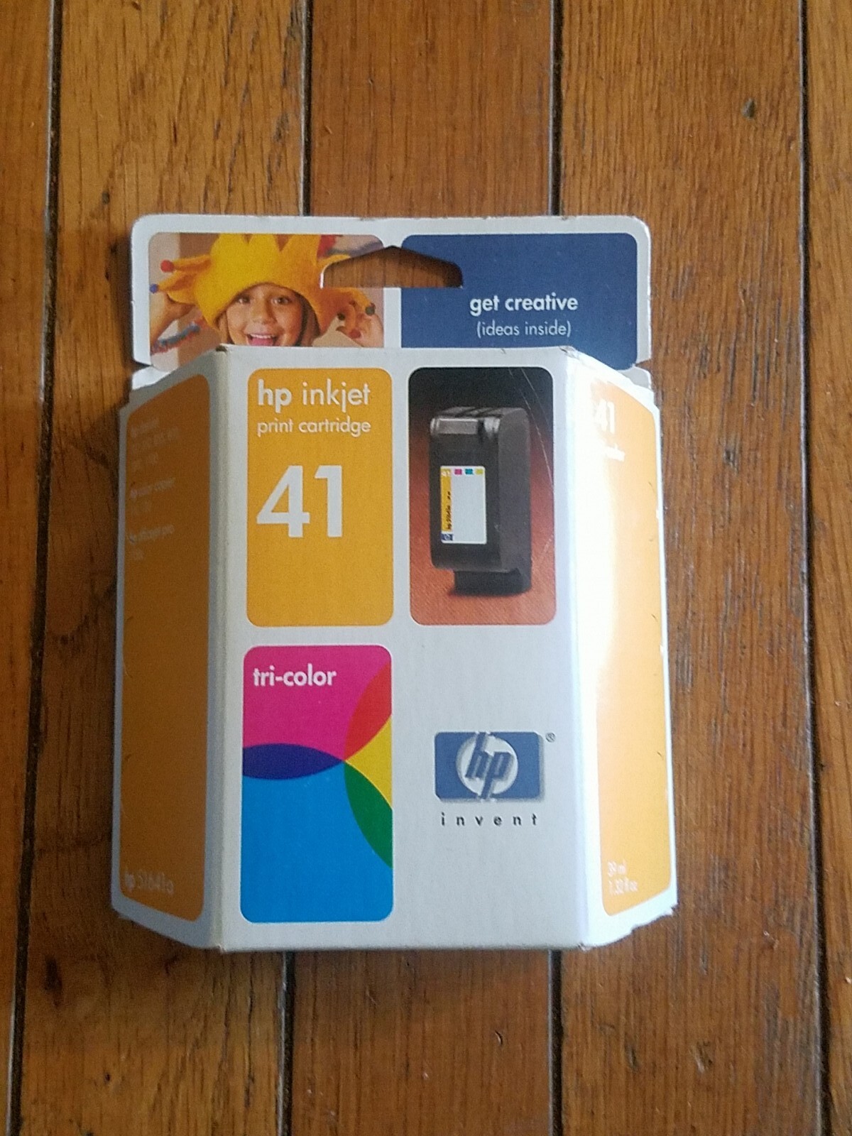 HP 41 Genuine Tri Color Ink Cartridge 51641A Ink  New Sealed Exp July 05