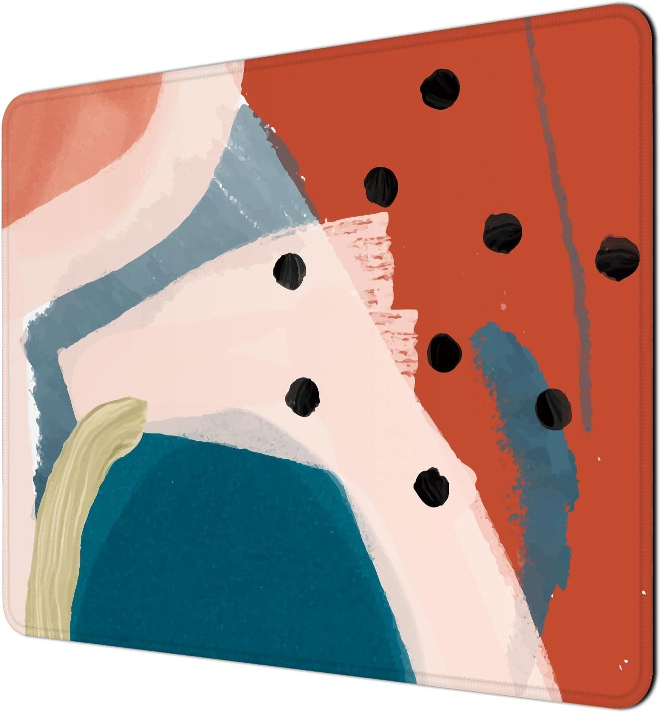 Mouse Pad, 30% Thicker Abstract Style Computer Pad, Anti-Slip Rubber Mouse Mat w