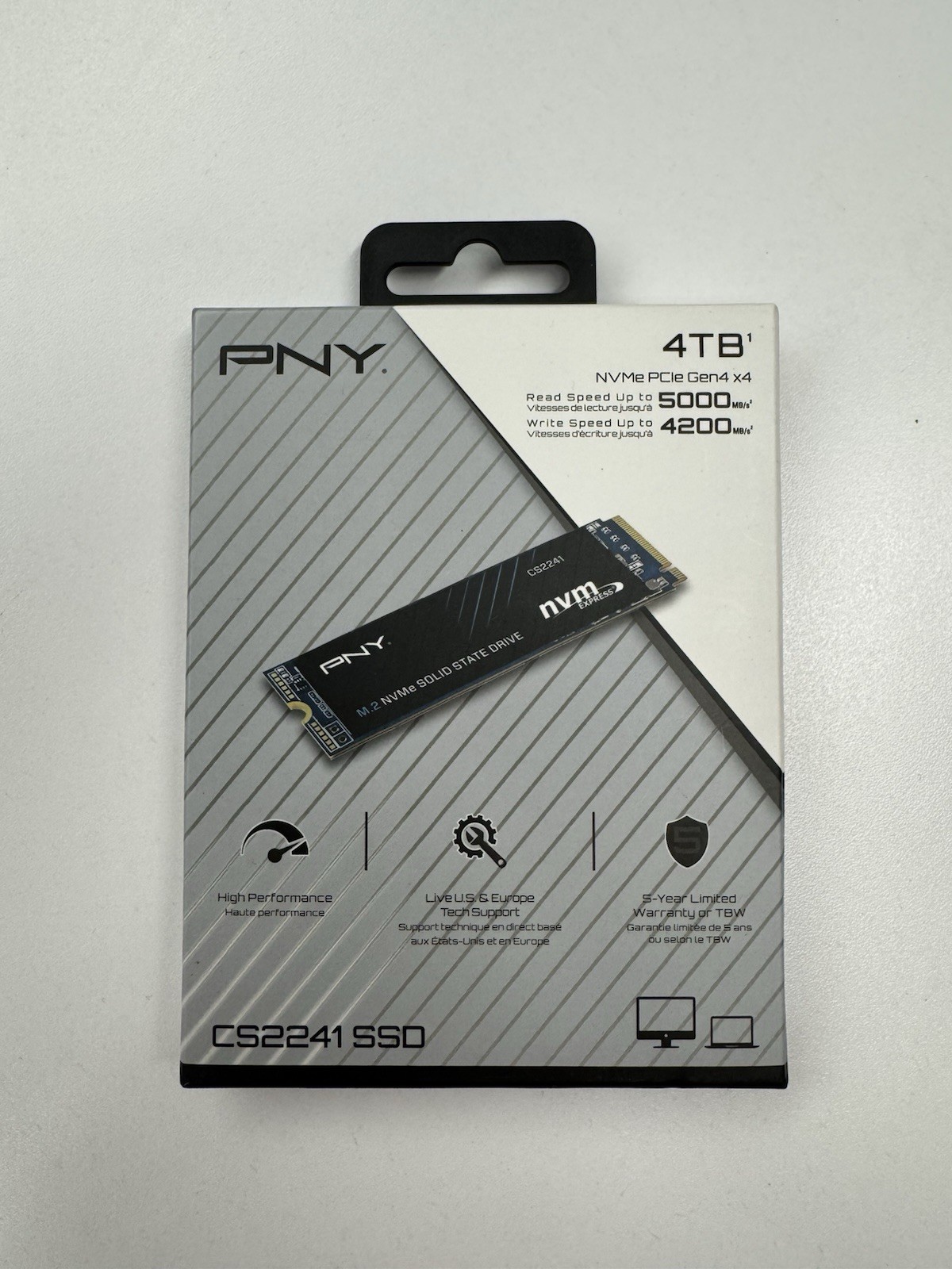 PNY CS2241 4TB NVME