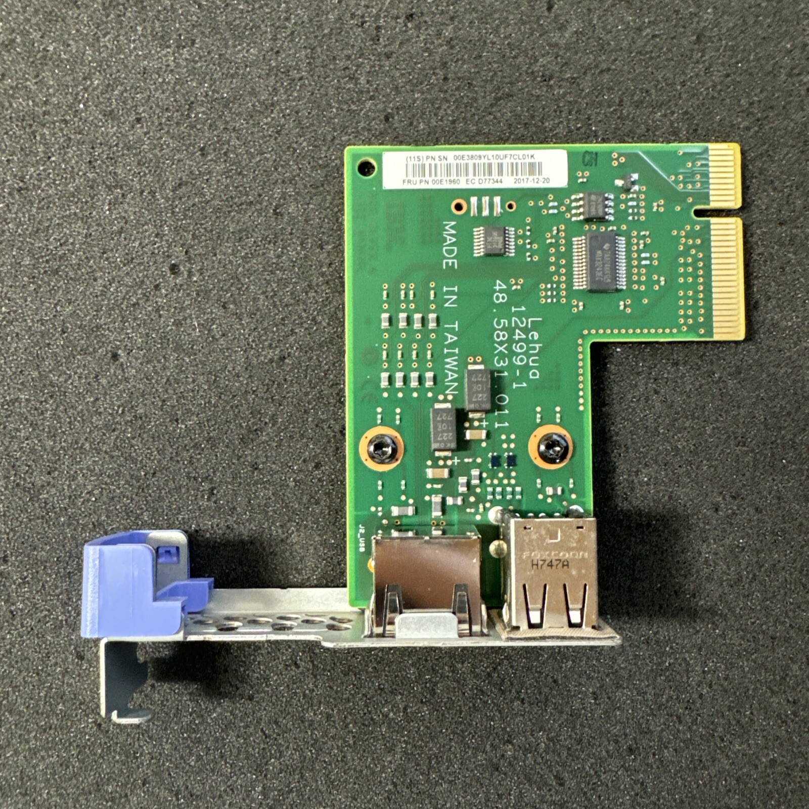 IBM 00E1960 Server I/O Port Card for Power System 8247 / 8286 / 00E3809