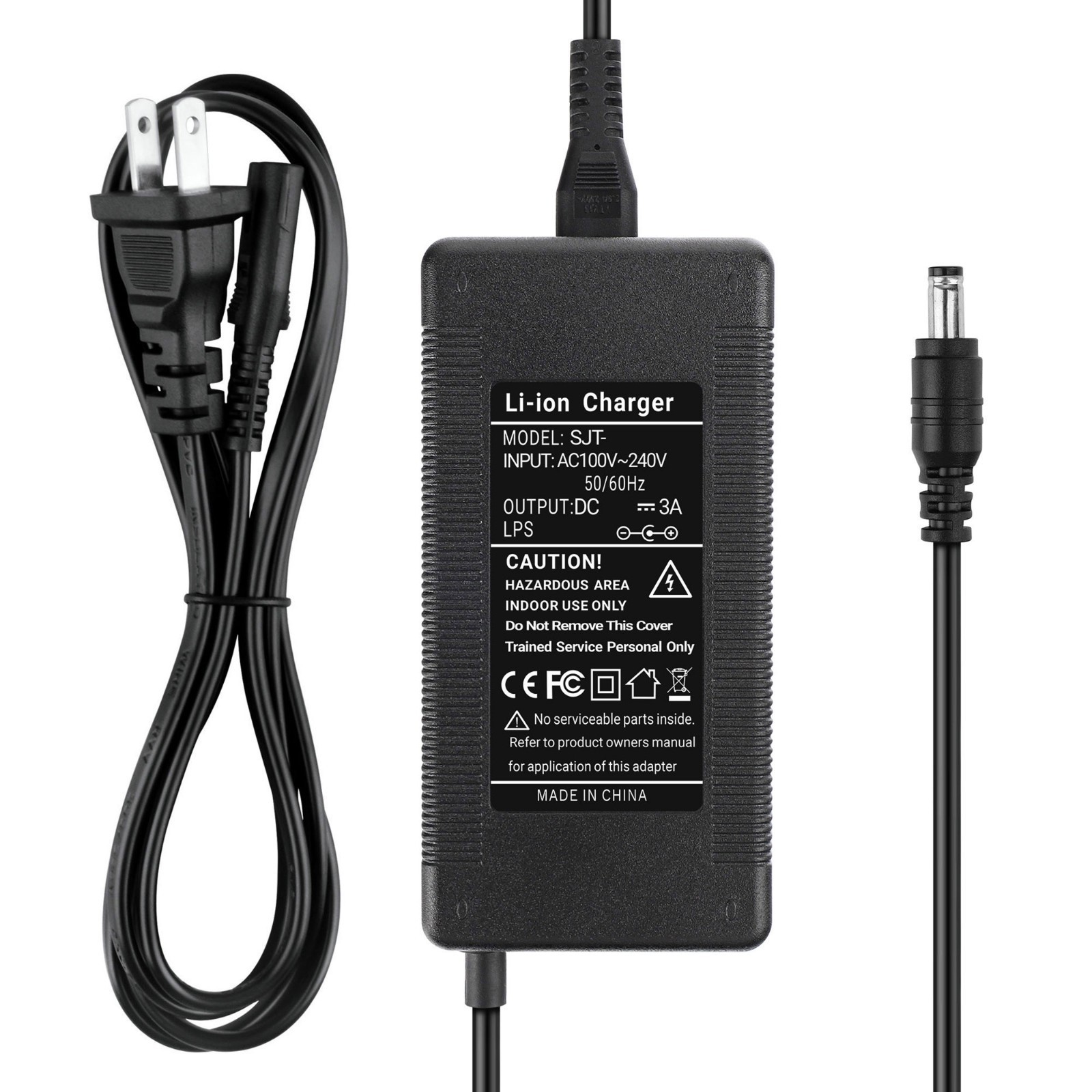 42V 3A AC Adapter Charger For Koowheel D3M+ Electric Skateboard Scooter Power
