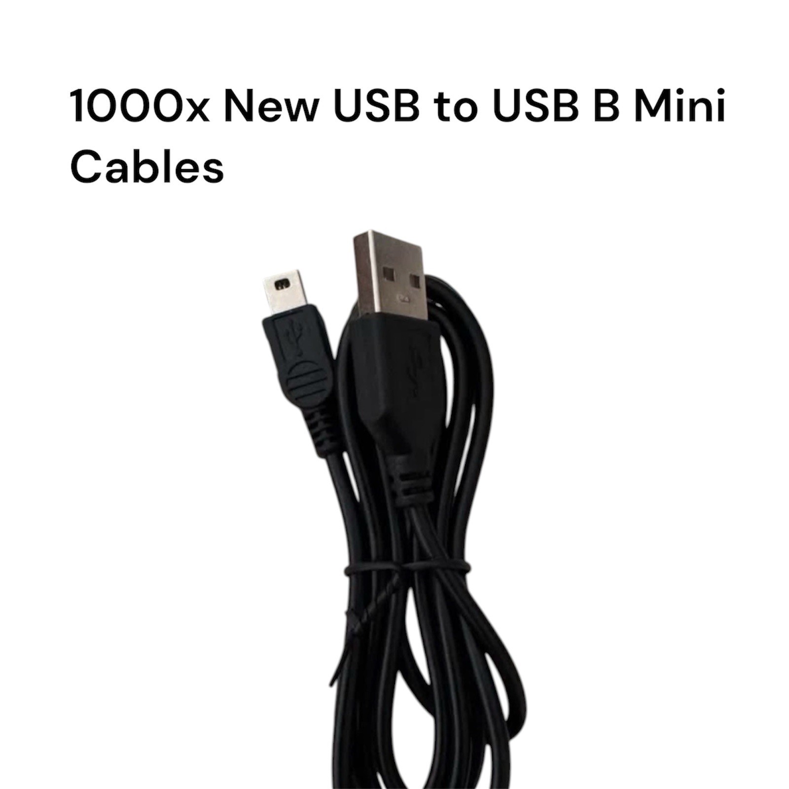 24 Kg Of USB to Mini USB B Cable(~1000) 1m/3 FT Sync-dropped Shipped from China