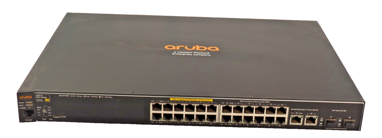 HP Aruba 2530 24 PoE+ Network Switch J9779A  J9779-60101