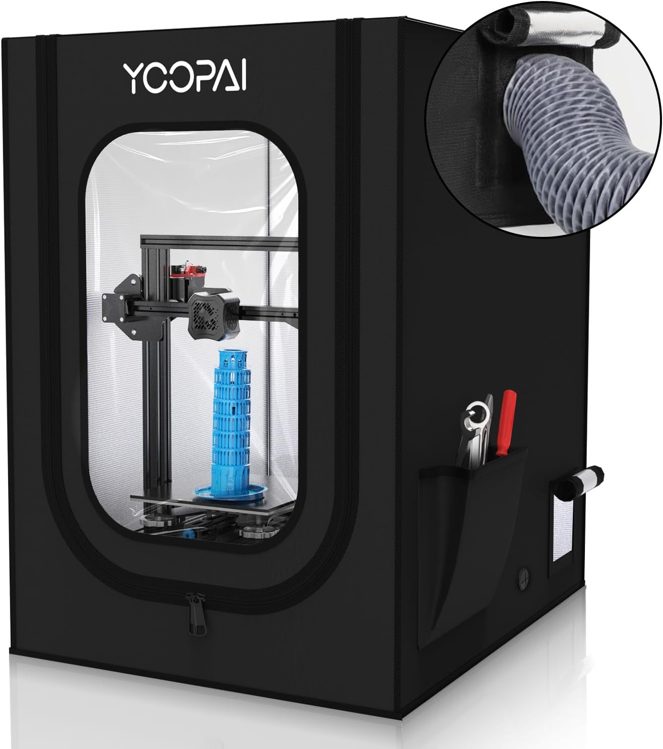 3D Printer Enclosure, Dustproof Tent Constant Temperature Protective Cover for C