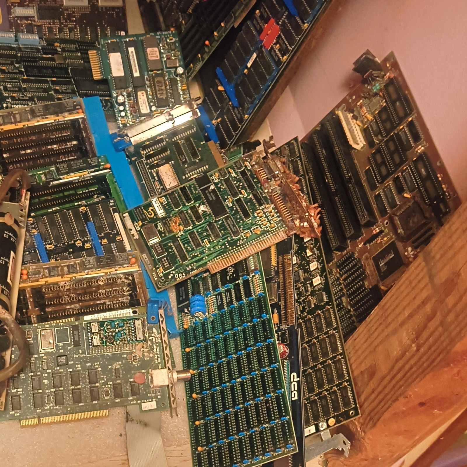 AST Vintage ISA Interface Card Expansion Board Lot, Universal Compatible