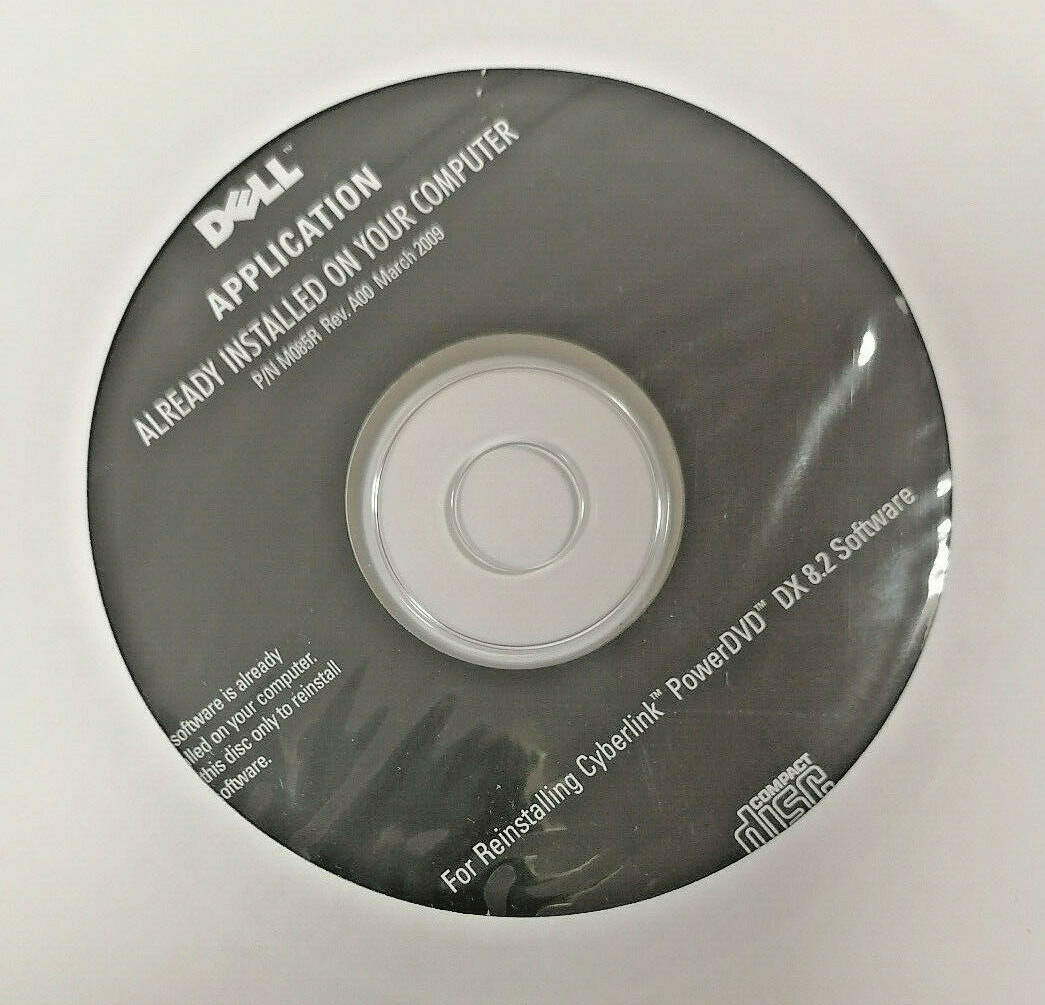 N.I.B. Dell Application CD M085R PowerDVD DX 8.2 Software