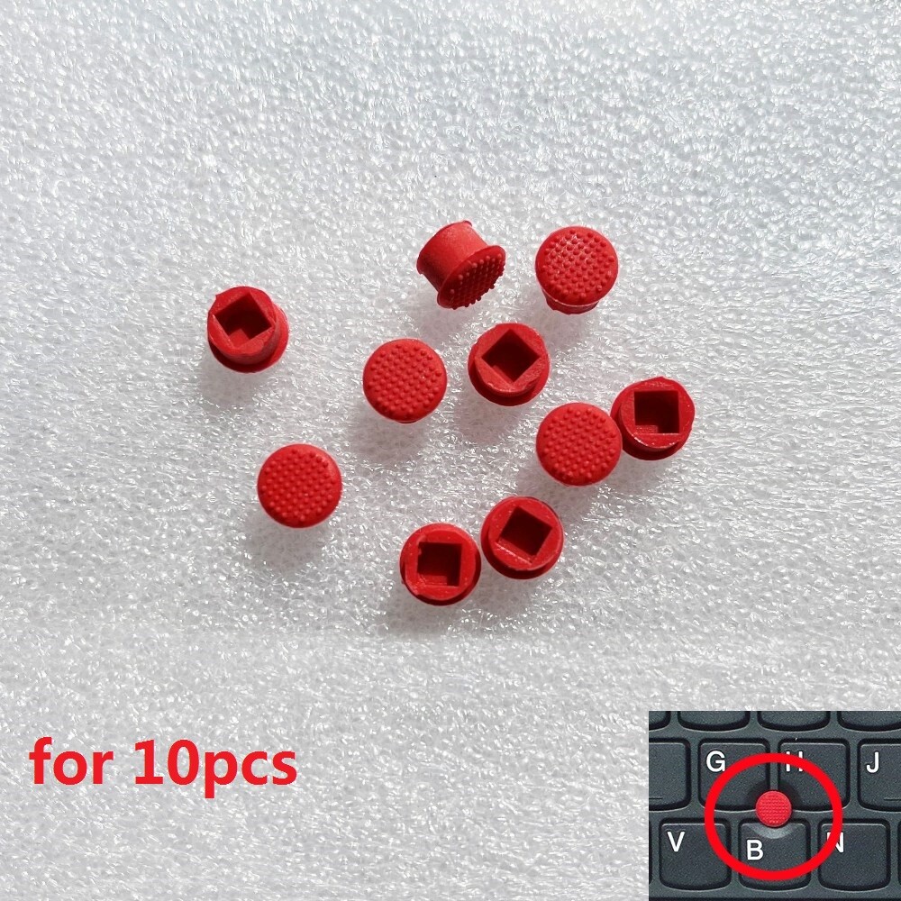 10pcs Laptop Nipple Rubber Mouse Pointer TrackPoint Cap 4mm for Lenovo ThinkPad