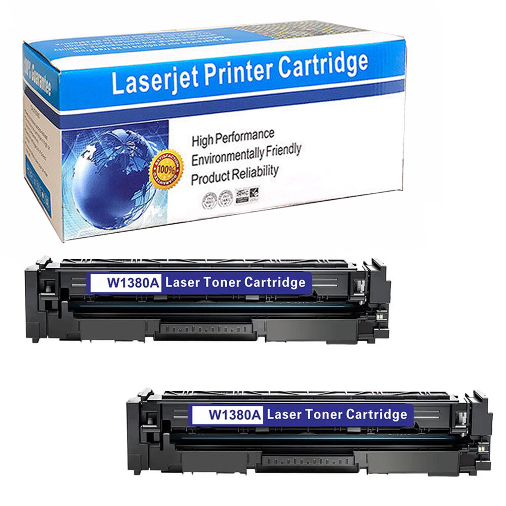 2 Pack W1380A Toner for HP LaserJet Pro 3001's, MFP3101's Printers With CHIP