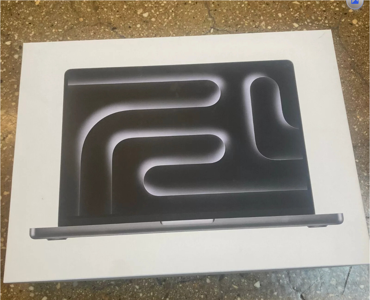 14-inch MacBook Pro (M4 Chip)  Empty Box - White