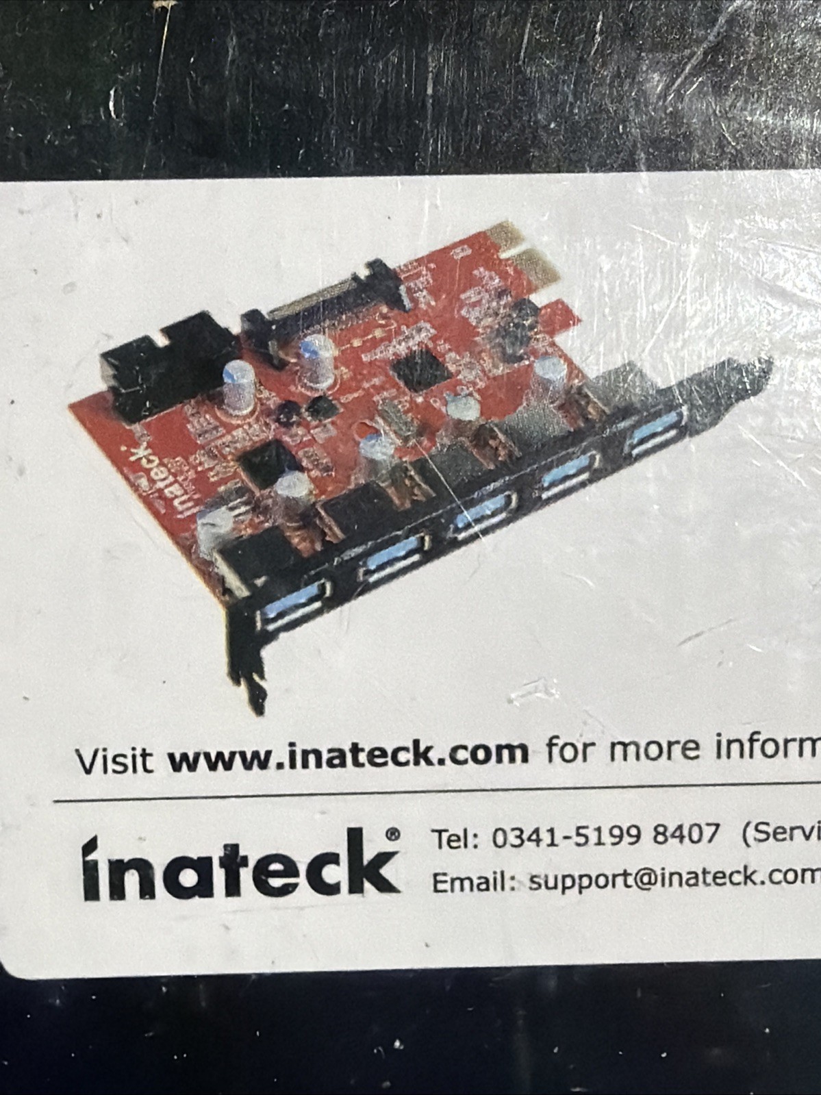 Inateck 5 Port Usb 3.0 PCI-express Card With 1 USB 3.0 20 Pin Connector