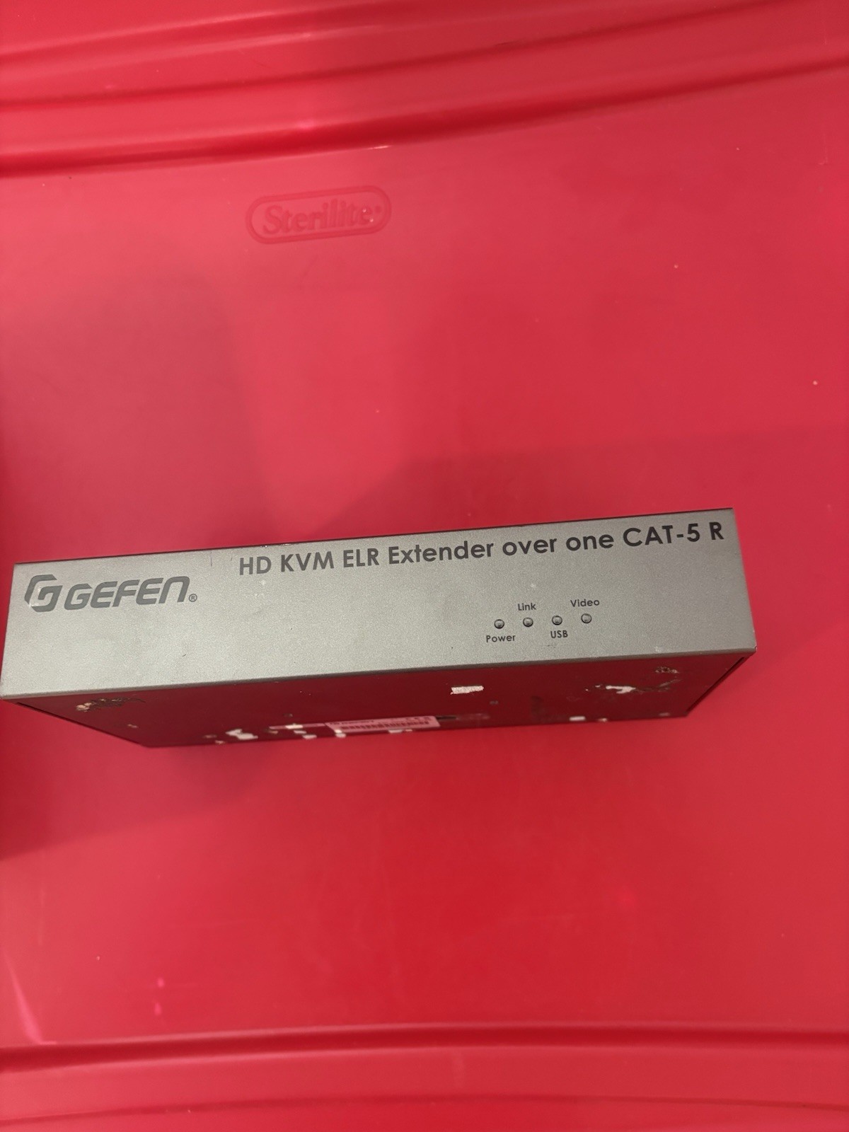 Gefen HD KVM ELR Extender CAT-5 R/missing Power Cord